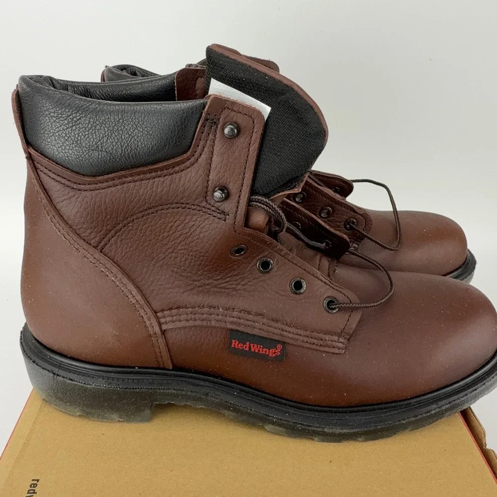 Red Wing 606 Supersole 2.0 6 inch Soft Toe Boot Mens 11.5 B NIB